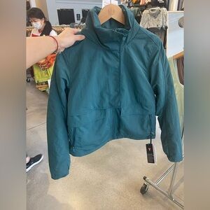 Brand New! Lululemon’s Women’s Blue Pocketed Jacket! Size 6